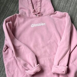 Glossier hoodie